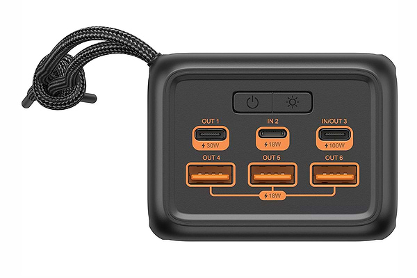 Фото - Батарея мобільна Sandberg PD 50000mAh 130W PD 3хUSB 3xType-C LED 2W (420-75)