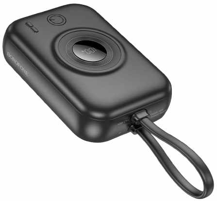 Батарея мобільна BOROFONE BJ68 Energy PD20W power bank with cable (6941991115707)
