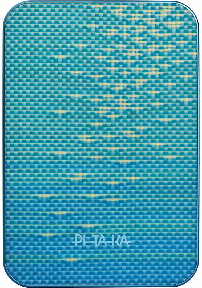 Батарея мобильная Pitaka Power Bank Qi2 10 000 mAh Lucid Blue (PBQ2505)