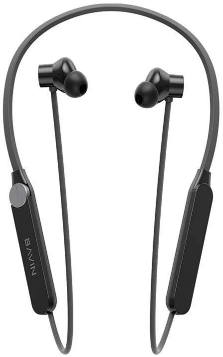 Наушники накладные беспроводные Bavin BH-68 Magnetic Sport HiFi Black (BH-BH-68-BK)