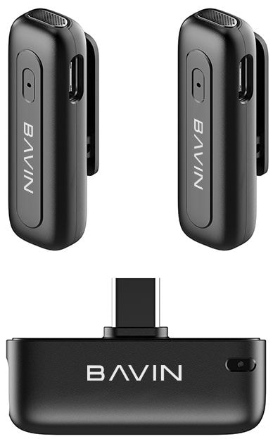 Мікрофон для смартфона Bavin MP-106-BK