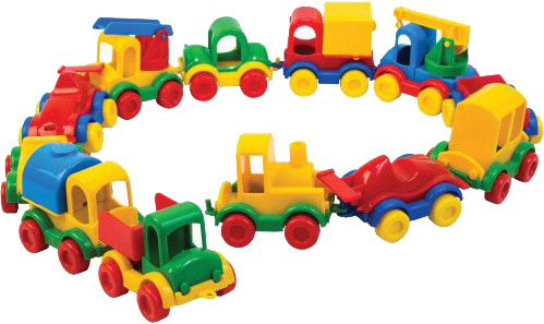 Базовий ігровий транспорт для малюка Tigres Авто "Kid Cars" в коробці 12 шт. (39243) - Фото 1