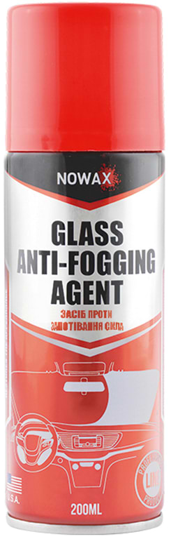 Фото - Засіб для скла для авто NOWAX Glass Anti-Fogging Agent 200 мл (NX20007)