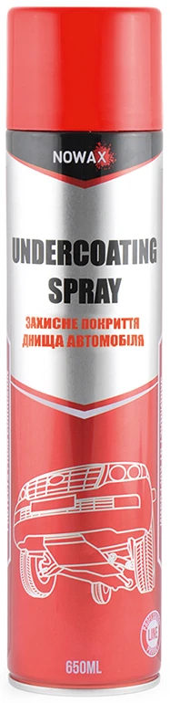 Средство антикоррозионное для авто NOWAX UNDERCOATING SPRAY 650 мл (NX65370)