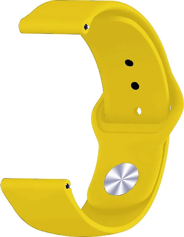 Фото - Ремінець для смарт-годинника BeCover for Xiaomi Amazfit Bip/Bip Lite/Bip S Lite/GTR 42mm/GTS/TicWatch S2/TicWatch E Yellow (706201)