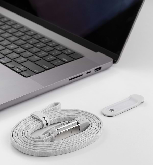 Фото - Кабель синхронізації даних Rolling Square 6in1, inCharge XL 2 м White (XLM02R)