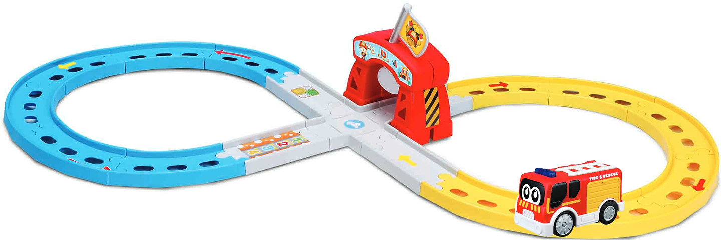 Ігровий набір Bb Junior Infinity Track Shake-it Runner (16-88618-FIRE)