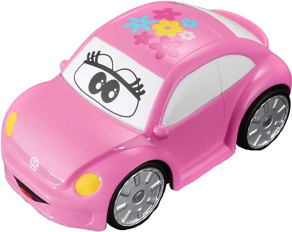 Фото - Базовый игровой транспорт для малыша Bb Junior VW New Beetle Розовая (16-85122_pink)