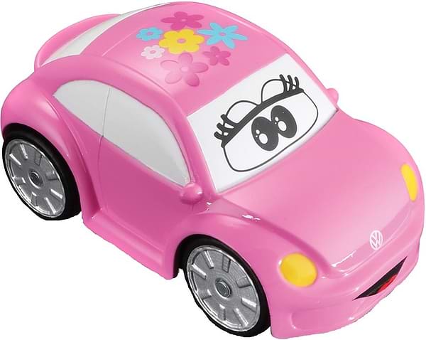 Фото - Базовый игровой транспорт для малыша Bb Junior VW New Beetle Розовая (16-85122_pink)