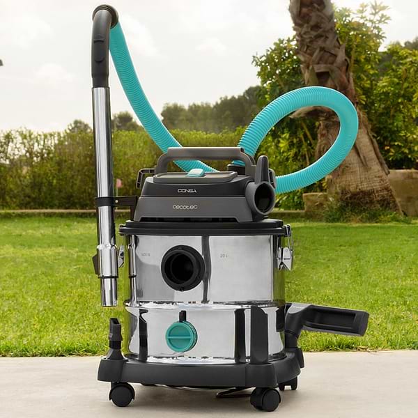 Фото - Пылесос для сухой уборки без мешка Cecotec Conga Rockstar Wet & Dry Steel Max (CCTC-08114)
