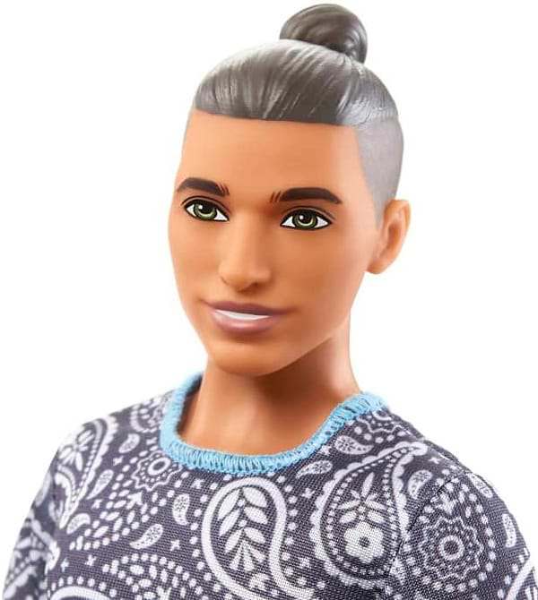 Фото - Лялька Barbie "Модник" у футболці з візерунком пейслі (HJT09)