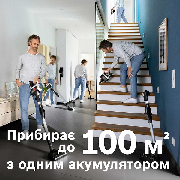 Фото - Пилосос ручний для дому Bosch BBS711W