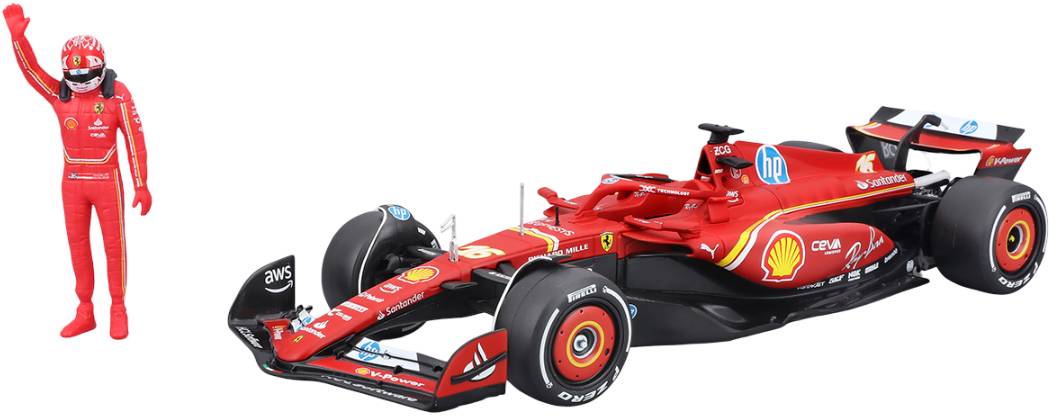 Колекційна машинка 1:24 Bburago FERRARI SF-24 (2024) (1:24) (18-26823)