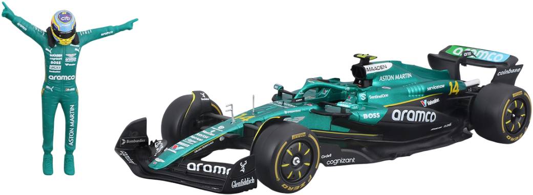 Колекційна машинка 1:24 Bburago ASTON MARTIN AMR25 (2025) (1:24) (18-28071 (#14))