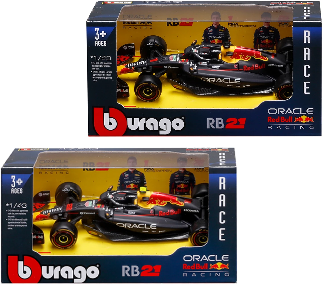 Коллекционная машинка 1:43 Bburago RED BULL RACING RB21 (2025) (1:43) (18-38233)