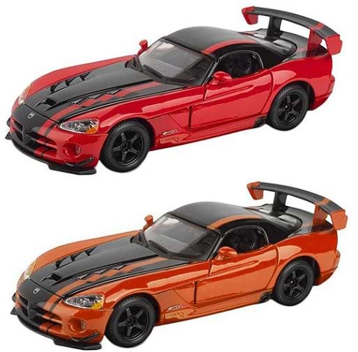 Колекційна машинка 1:24 Bburago Dodge Viper SRT10 ACR (асорті помар-чорн металік, черв-чорн металік, 1:24) (18-22114)