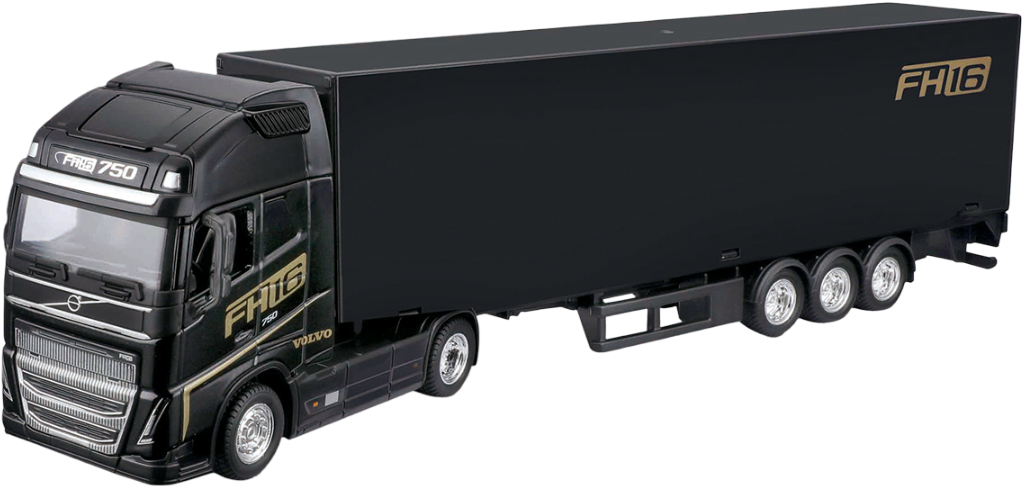 Наземна спецтехніка Bburago ФУРА VOLVO FH16 GLOBETROTTER 750 XXL Black (18-31461)