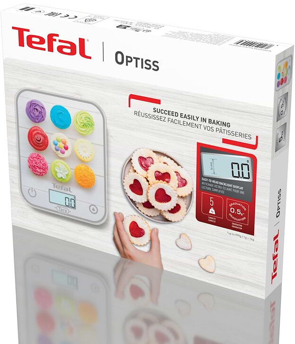 Фото - Ваги кухонні Tefal BC50D4V0 Optiss Cake Pops