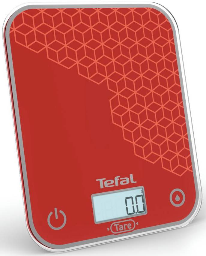 Фото - Ваги кухонні Tefal BC50D7V0 OPTISS GRAPHIC RED