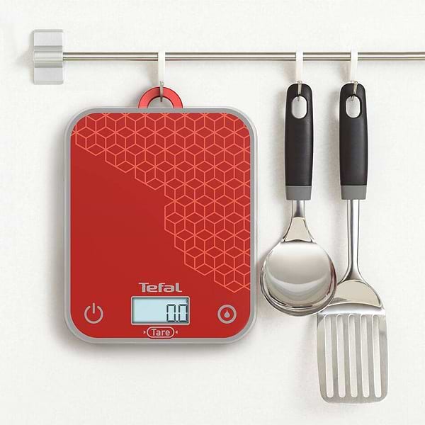 Фото - Ваги кухонні Tefal BC50D7V0 OPTISS GRAPHIC RED