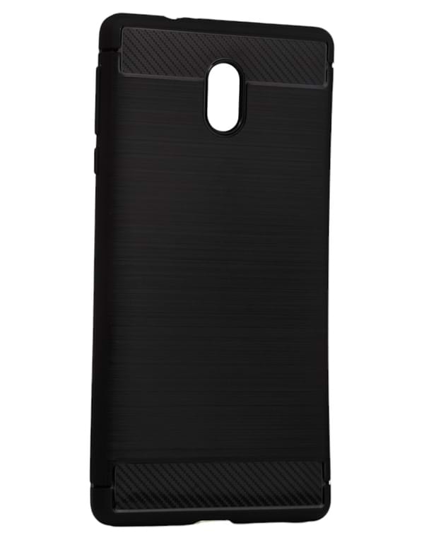 Фото - Чехол для смартфона BeCover Carbon Series for Nokia 3 Black (701800)