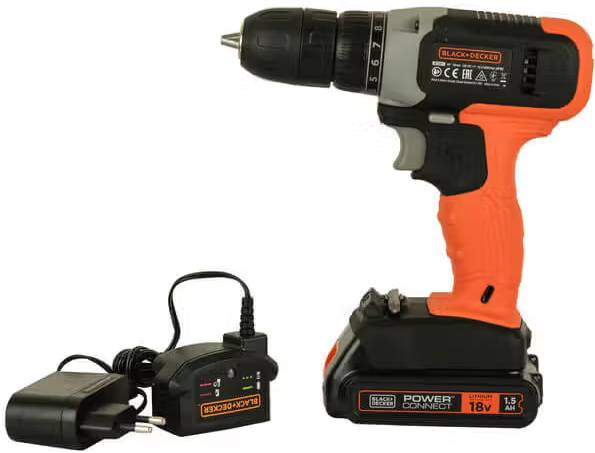 Фото - Дрель-шуруповерт Black&Decker BCD001C1