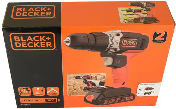 Фото - Дрель-шуруповерт Black&Decker BCD003C1