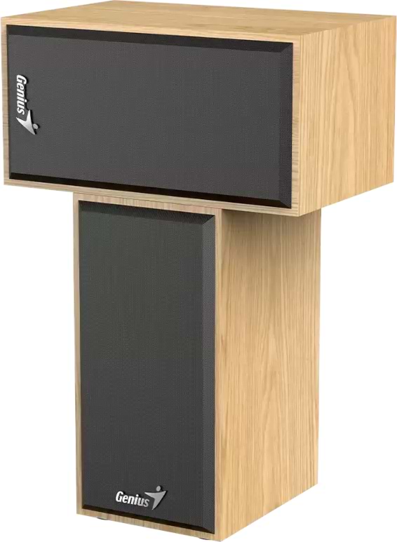 Фото - Комп'ютерна акустика звичайна 2.0 Genius Pine Wood USB SP-HF180 (31730029404)