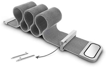 Фото - Ремешок для смарт-часов BeCover Milanese Style for LG Watch Sport W280A (20mm) Silver (707699)