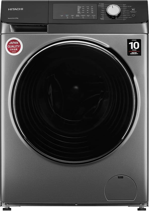 Фото - Стирально-сушильная машина Hitachi BD-D802HVOS