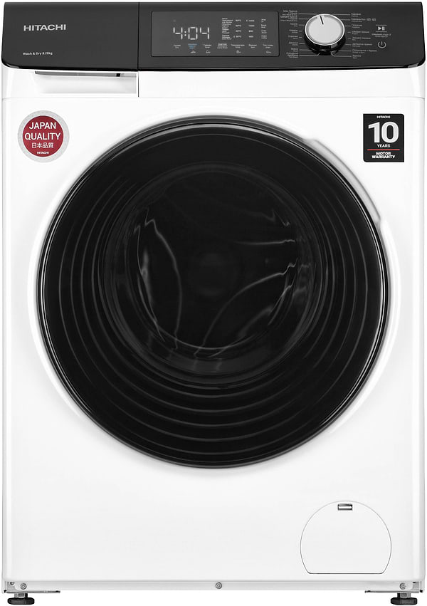 Фото - Стирально-сушильная машина Hitachi BD-D802HVOW Фото - Стирально-сушильная машина Hitachi BD-D802HVOW