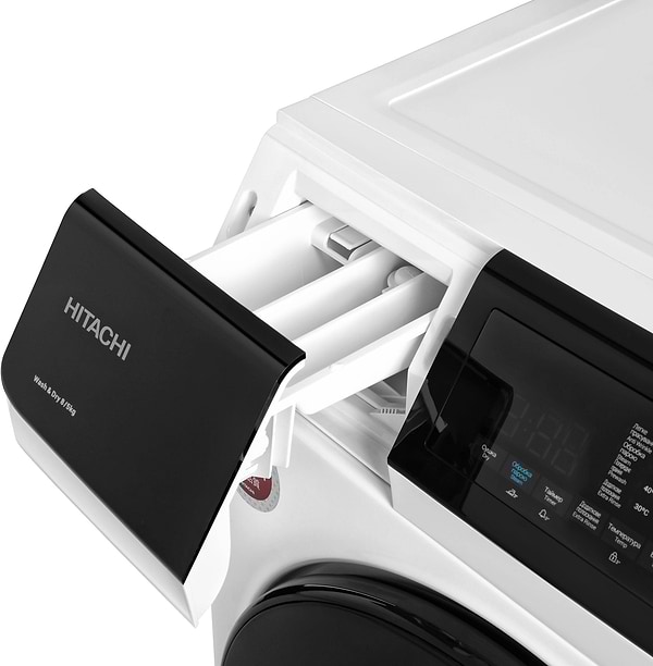 Фото - Стирально-сушильная машина Hitachi BD-D802HVOW