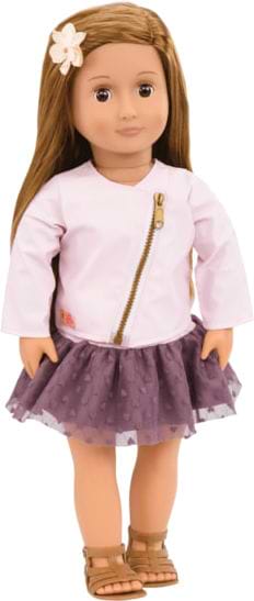 Фото - Лялька Our Generation Віена в рожевій шкіряній куртці 46 см (BD31101Z) Фото - Лялька Our Generation Віена в рожевій шкіряній куртці 46 см (BD31101Z)