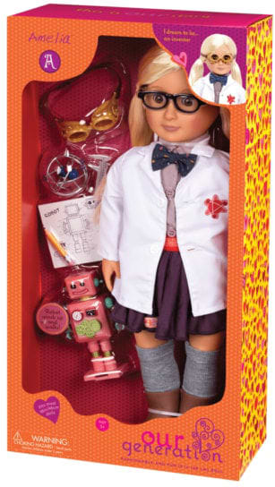 Фото - Лялька Our Generation Амелія винахідник 46 см (BD31120Z)