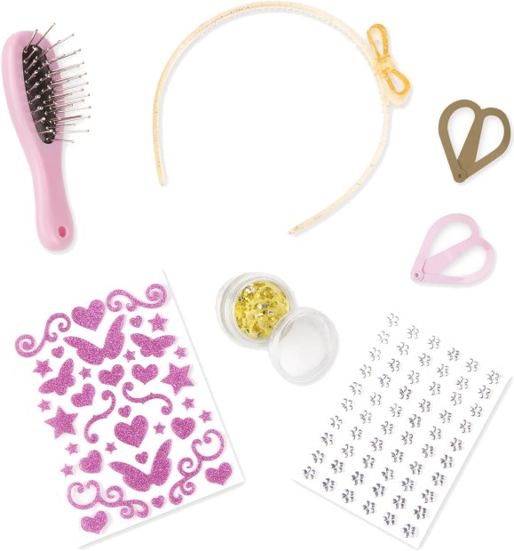 Фото - Сюжетно-рольова гра. Салон краси Our Generation Лялька-манекен Модний перукар брюнетка (BD31167D)