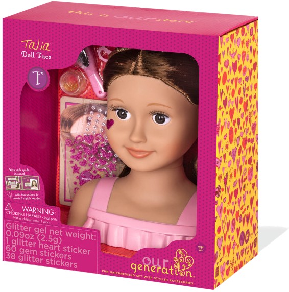 Фото - Сюжетно-рольова гра. Салон краси Our Generation Лялька-манекен Модний перукар брюнетка (BD31167D)