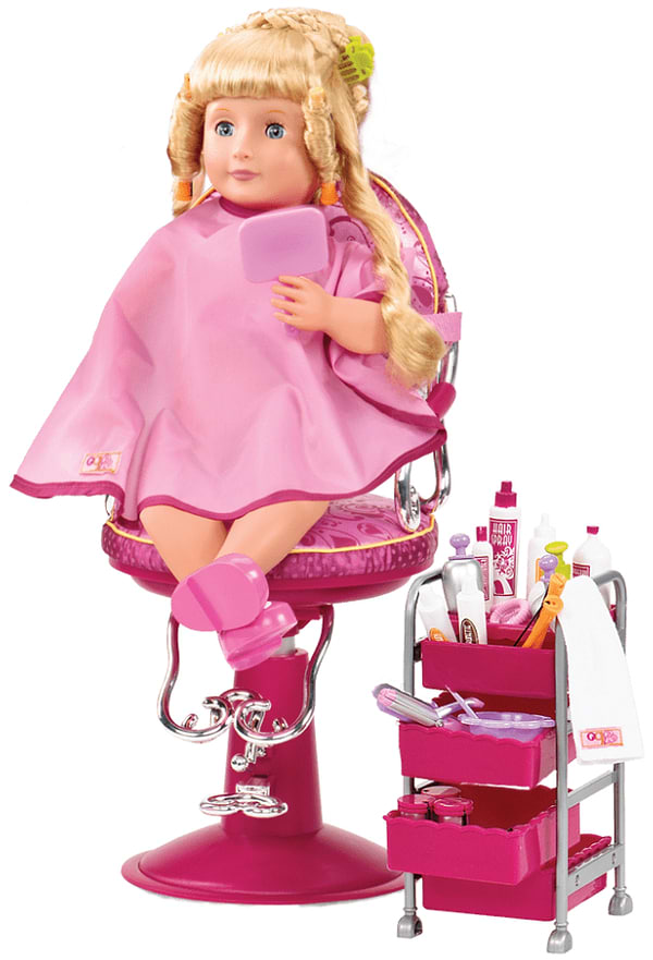 Фото - Одяг та аксесуари для ляльки Our Generation для перукарні (BD37034Z)