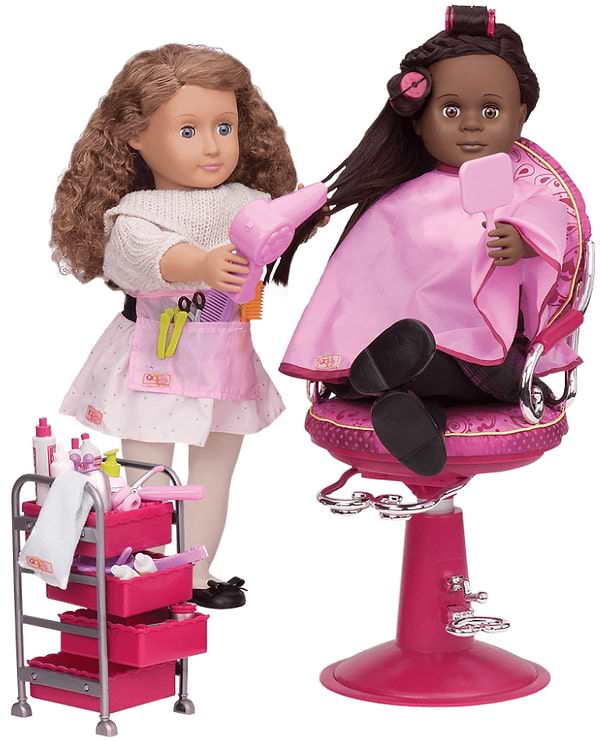 Фото - Одяг та аксесуари для ляльки Our Generation для перукарні (BD37034Z)