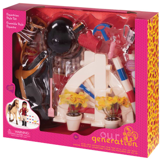 Фото - Одежда и аксессуары для куклы Our Generation для Верховой Езды (BD37356Z)