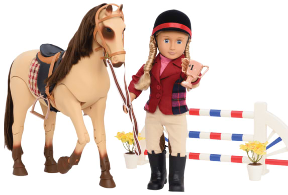 Фото - Одежда и аксессуары для куклы Our Generation для Верховой Езды (BD37356Z)