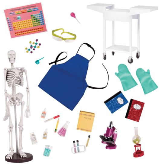 Одежда и аксессуары для куклы Our Generation Школьный Научный Набор (BD37431D)