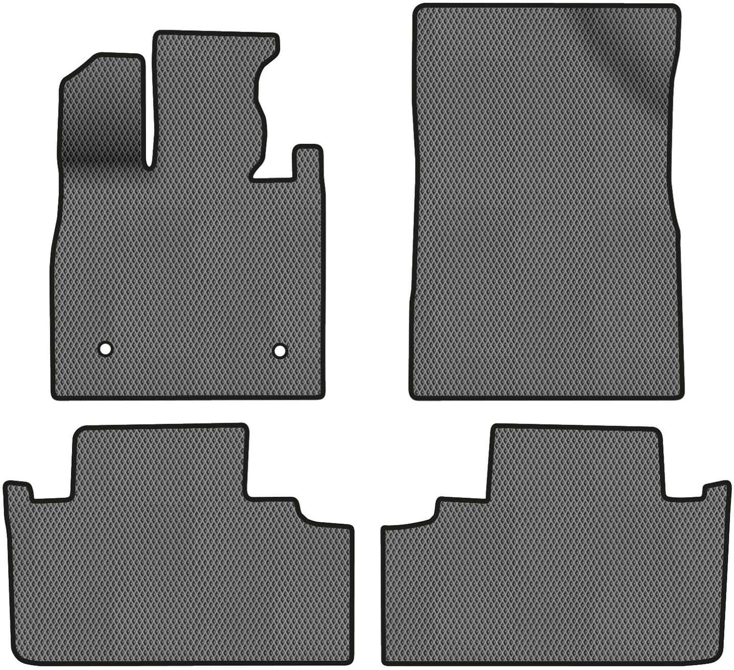 EVA коврики в салон авто EVAtech для Song Plus BYD 2020 2 поколение SUV ChinaBD42868PC4AV2RGB