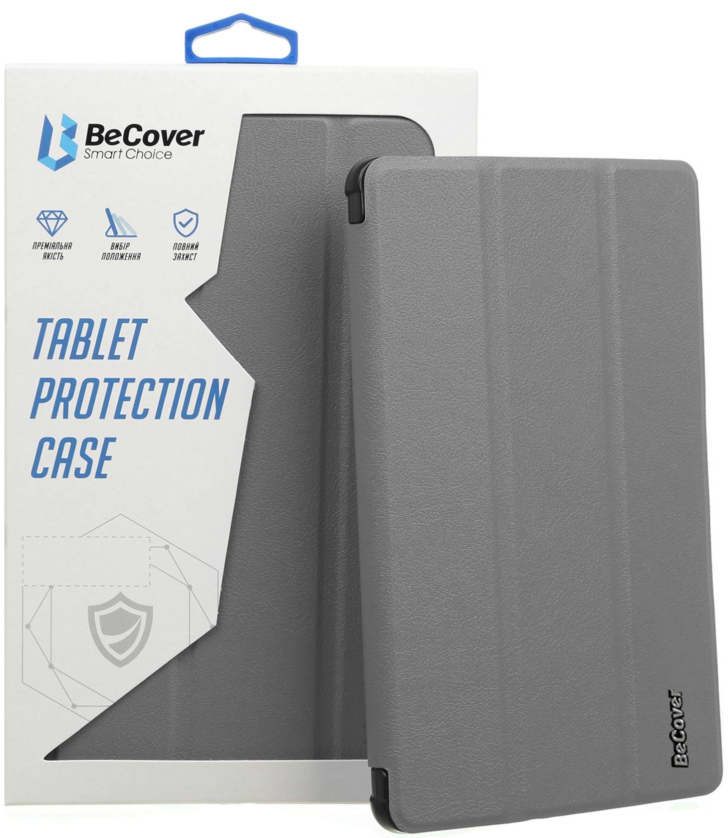 Купить Чехол для планшета BeCover Smart Case for Samsung Galaxy Tab S9 Plus (SM-X810/SM-X816)/S9 FE Plus (SM-X610/SM-X616) 12.4"" Gray (710324) - Фото 1 Чехол для планшета BeCover Smart Case for Samsung Galaxy Tab S9 Plus (SM-X810/SM-X816)/S9 FE Plus (SM-X610/SM-X616) 12.4"" Gray (710324) - Фото 1