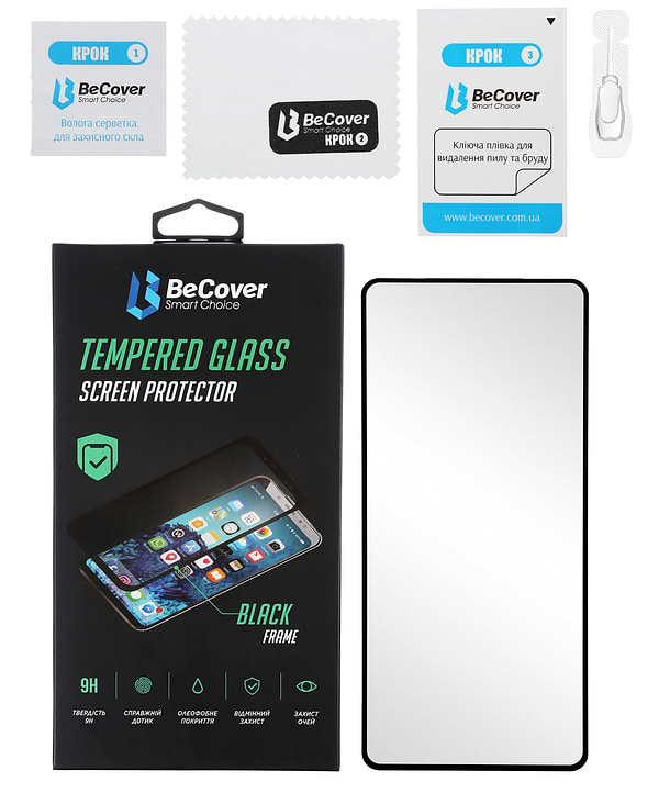 Фото - Защитное стекло для смартфона BeCover for Samsung Galaxy A52 SM-A525 Black (706016)
