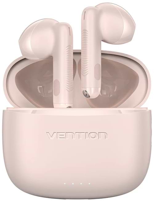 Наушники вкладыши беспроводные TWS Vention Elf Earbuds E03 Pink Sand (NBHP0) - Фото 1