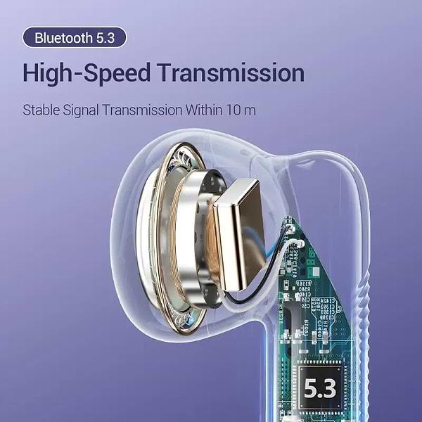 Фото - Навушники вкладиші бездротові TWS Vention Elf Earbuds E03 White (NBHW0)