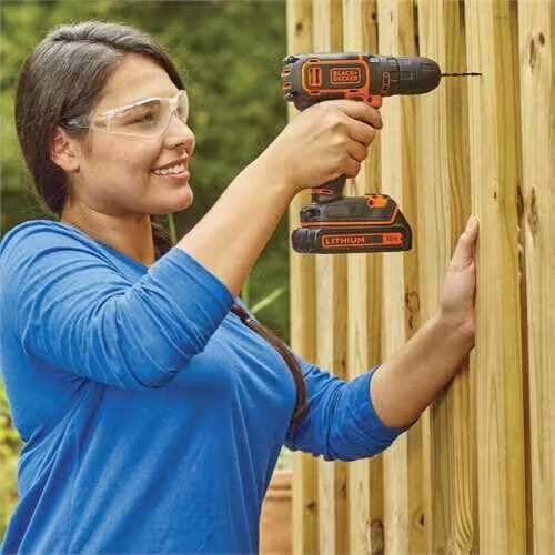 Фото - Дрель-шуруповерт Black&Decker BDCDD186KB
