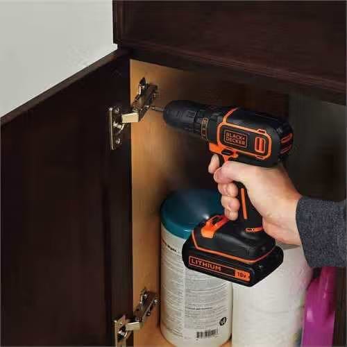 Фото - Дрель-шуруповерт Black&Decker BDCDD186KB