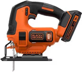 Электролобзик Black&Decker 18В Li-Ion (BDCJS18)