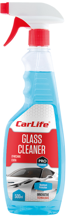 Очисник для авто CarLife скла Glass Cleaner 500 мл (CF516)